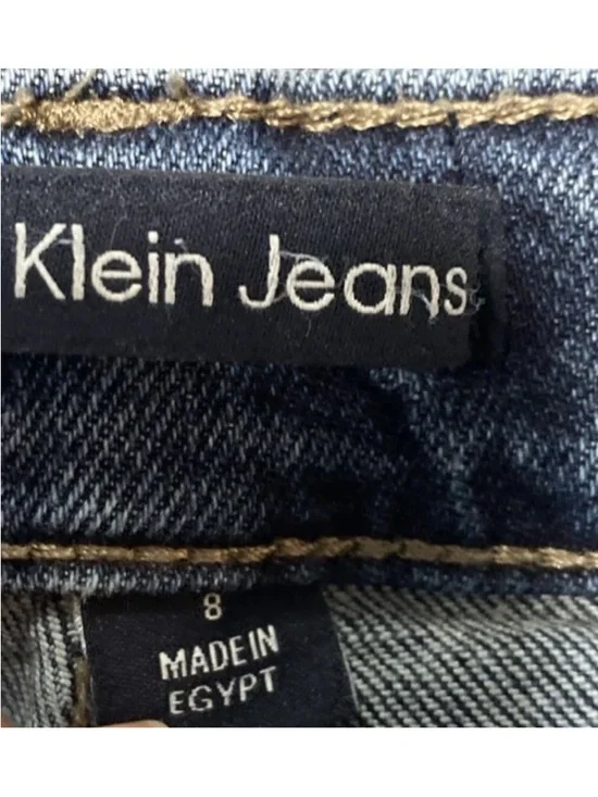 Calvin Klein Jeans Women’s Size 8 Blue Medium Wash straight Leg Denim - Picture 10 of 12
